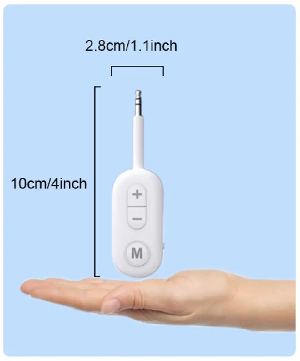 Adaptador Audifonos para Viaje / Avion 3.5MM Blanco 5