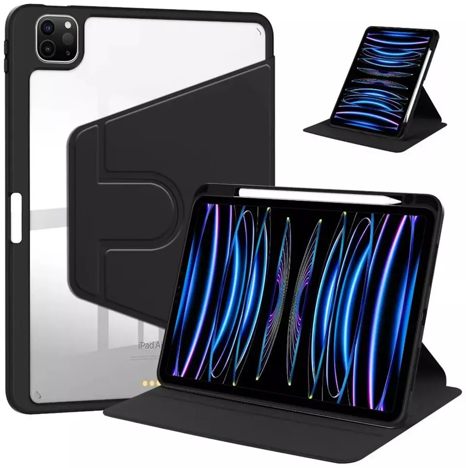 Funda Giratoria 360° Para iPad Con Soporte 1