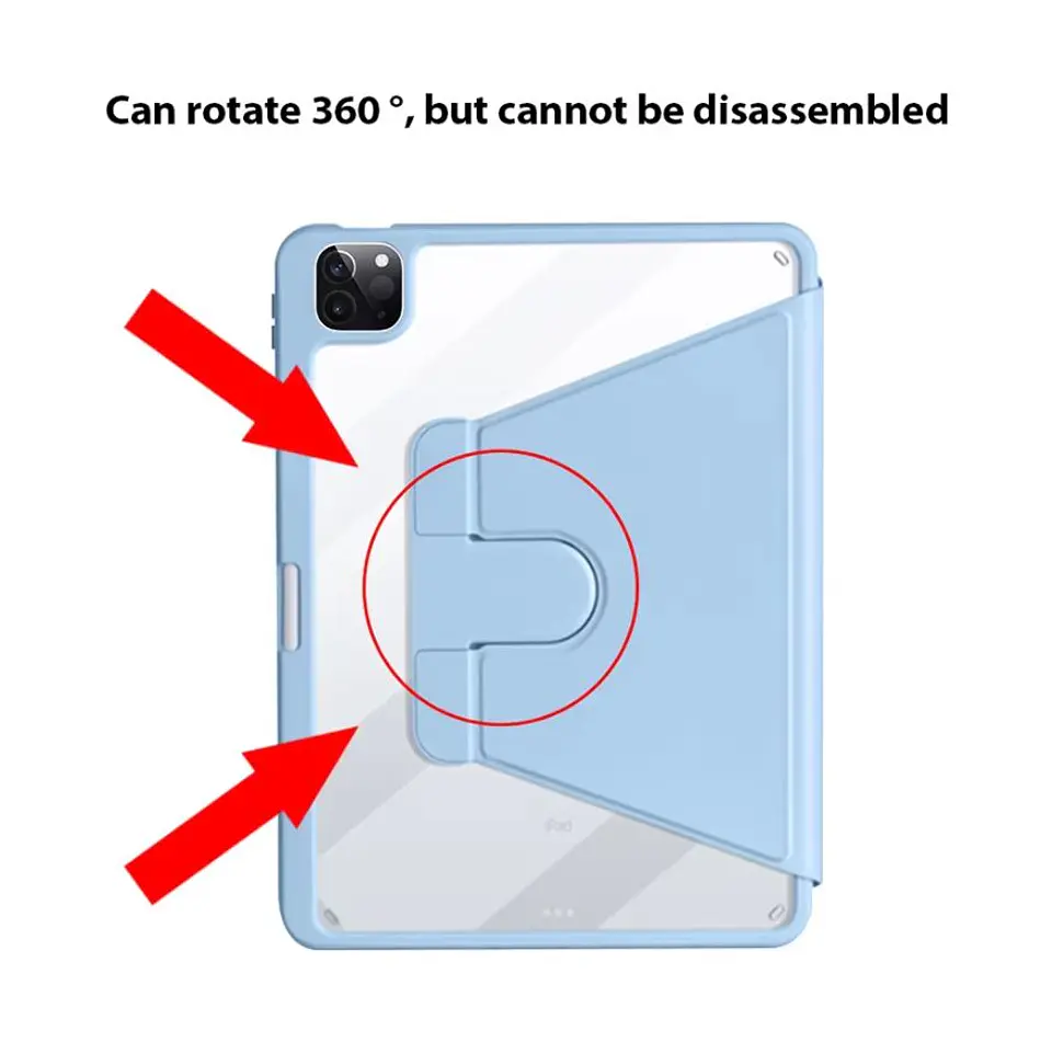 Funda Giratoria 360° Para iPad Con Soporte 4