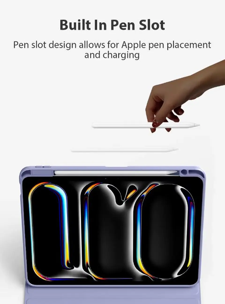Funda Giratoria 360° Para iPad Con Soporte 9