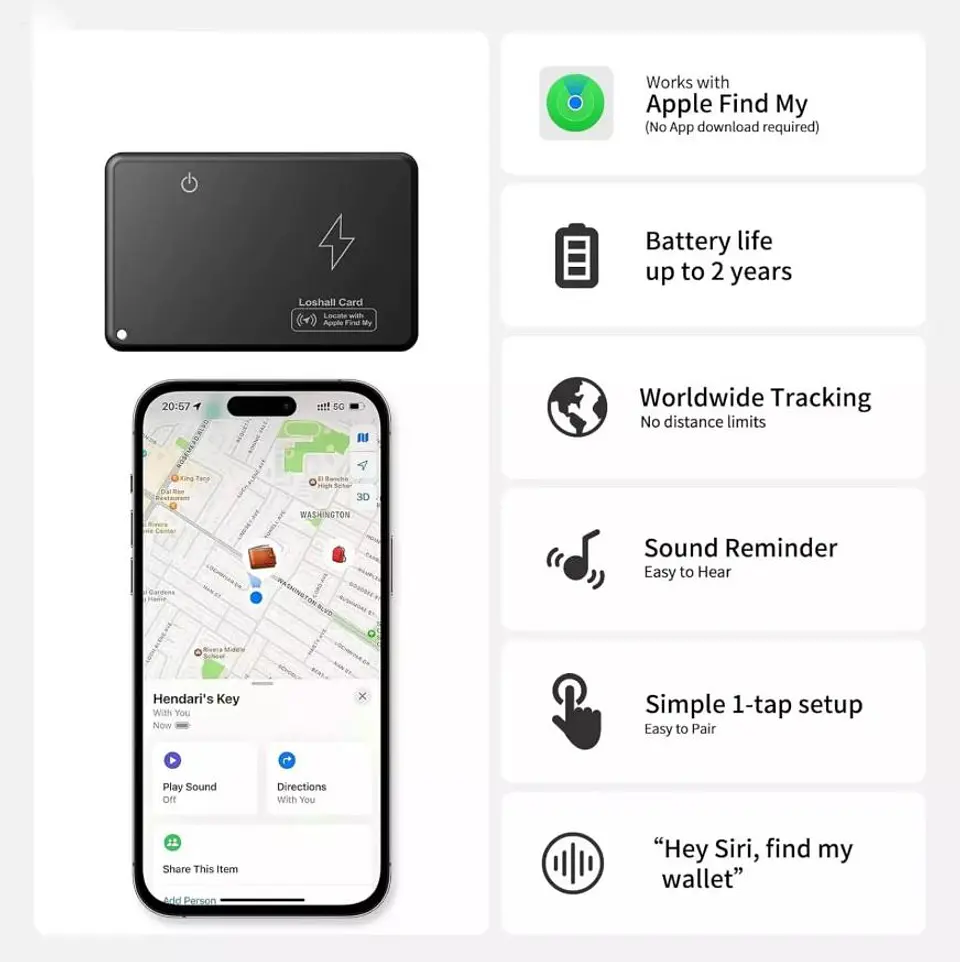 Tarjeta GPS Compatible Con Apple Find My  4