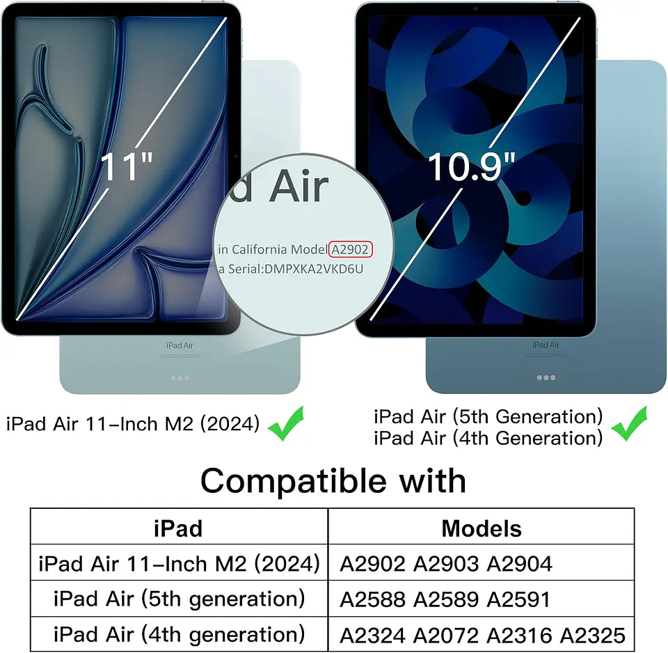 Funda Giratoria 360° Para iPad Con Soporte 14