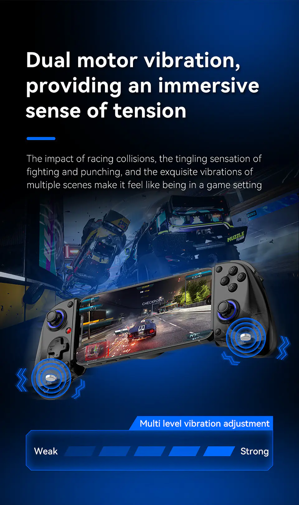 Control Gamepad Joystick Bluetooth para Celular 6