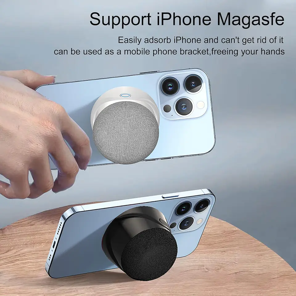 Parlante Magnético TWS Para iPhone Compatible Magsafe 4