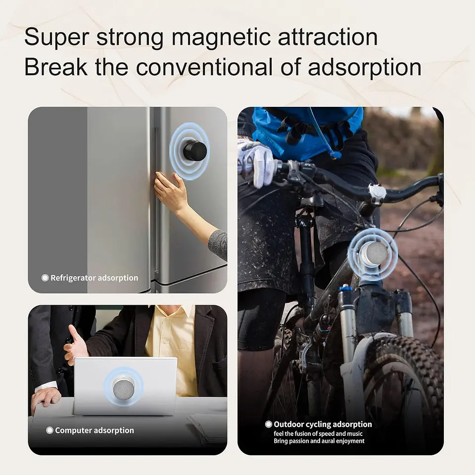 Parlante Magnético TWS Para iPhone Compatible Magsafe 8