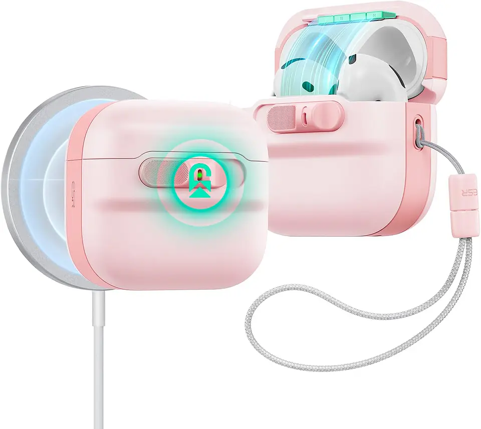 Carcasa Funda ESR Pulse Para AirPods 4 2024 12