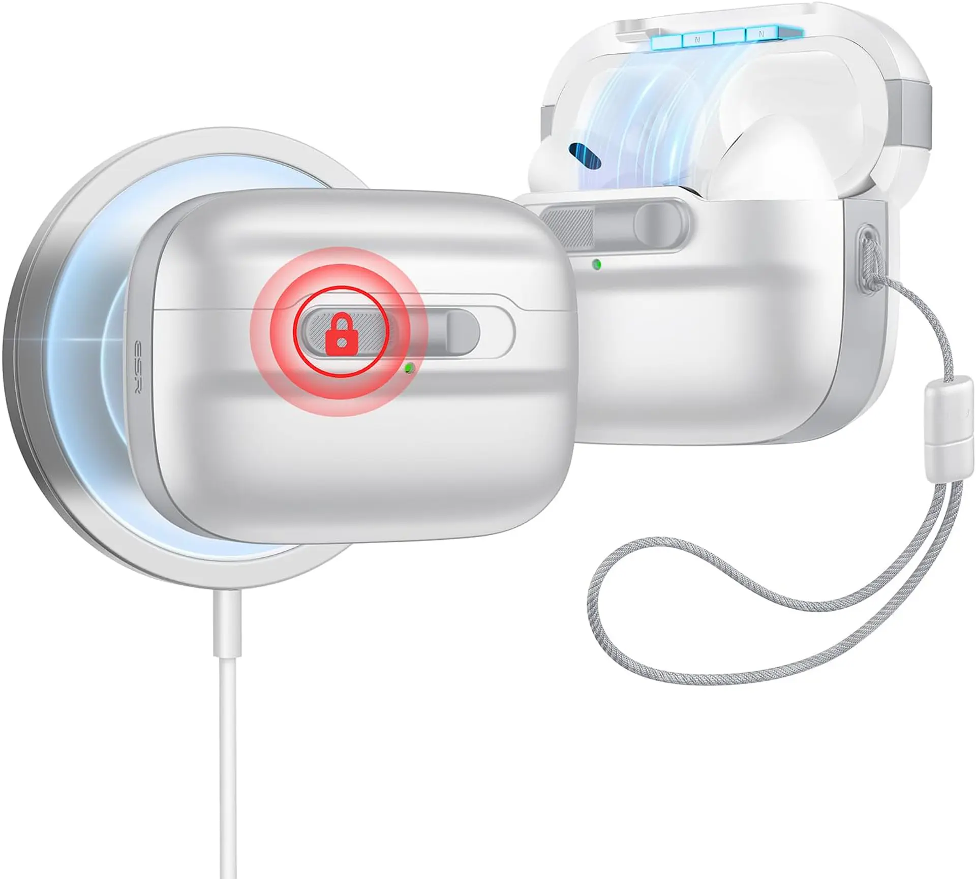 Carcasa Funda ESR Pulse Para AirPods Pro & AirPods Pro 2 10