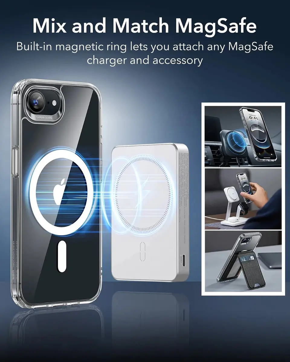 Carcasa ESR Para iPhone 17e / 16e Classic Hybrid 5