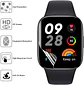 Kit Lamina Hidrogel Para Xiaomi Redmi Watch 5 Active (6 un) - Miniatura 2