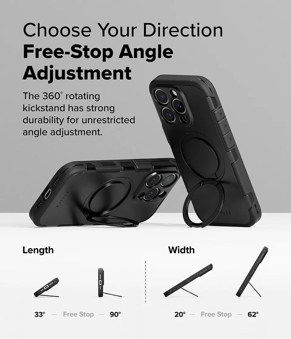 Carcasa Ringke Para iPhone 16 Pro Max ALLES  8