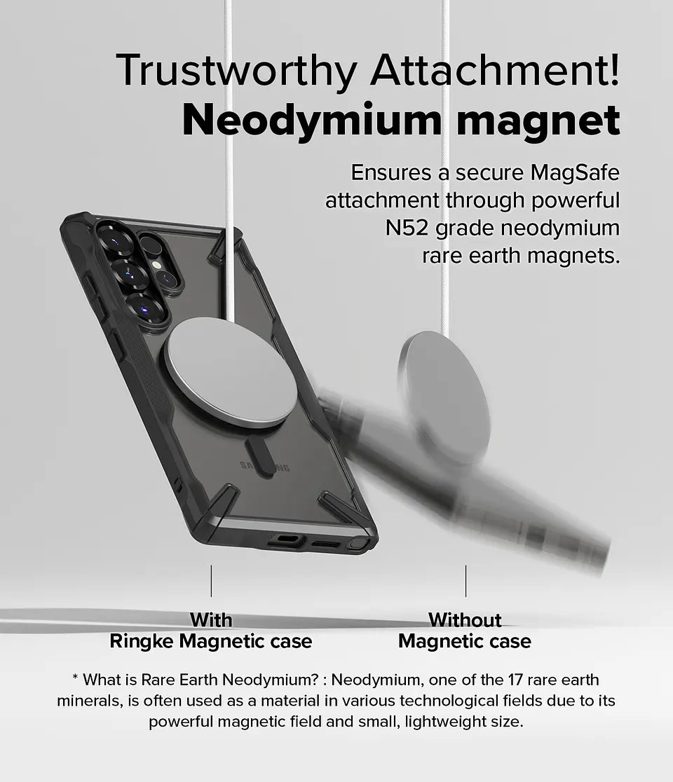 Carcasa Ringke para Galaxy S25 Ultra FUSION X MAGNÉTICA 6