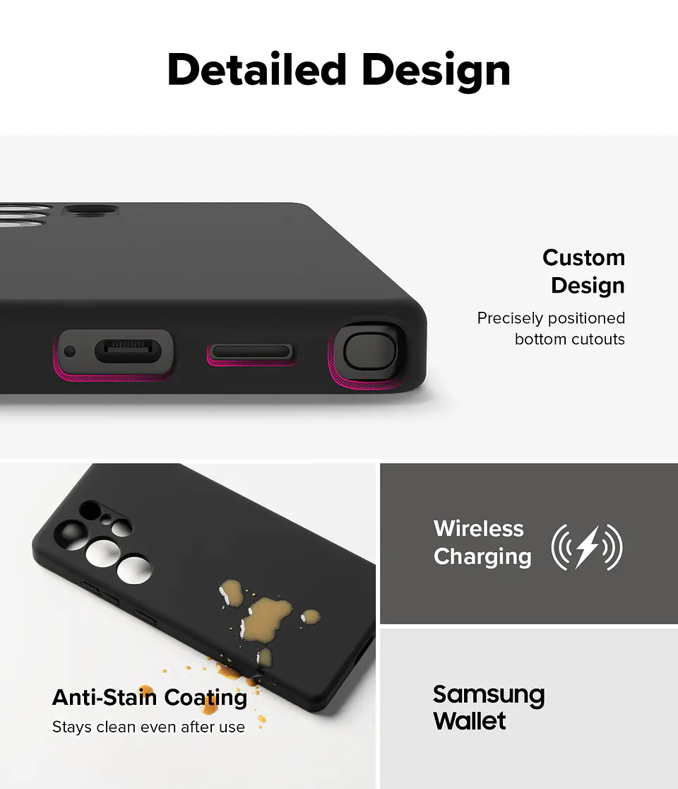 Carcasa Ringke Para Galaxy S25 Ultra SILICONE MAGNÉTICA 9