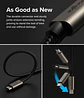 Cable Ringke USB 3.2 Gen 2x2 USB C 90° (1 M) - Miniatura 10