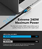 Cable Ringke Para USB 3.2 Gen 2x2 USB-C 90° (2 M) - Miniatura 4