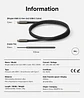 Cable Ringke USB 3.2 Gen 2x2 USB C (1m) 240w - Miniatura 10