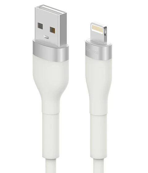 Cable Ringke Carga Rápida USB A a Lightning Pastel (2M)