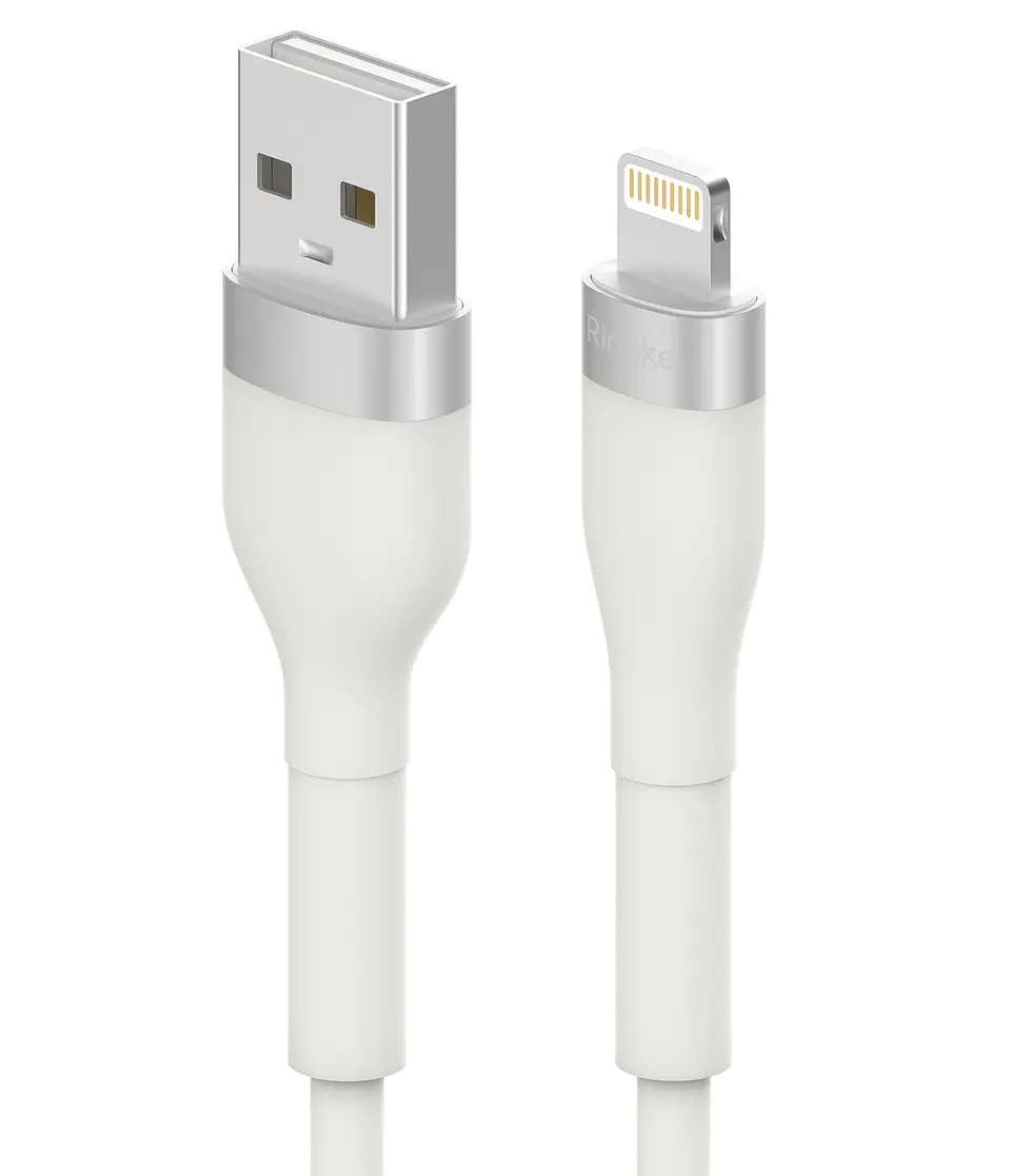 Cable Ringke Carga Rápida USB A a Lightning Pastel (2M) 1