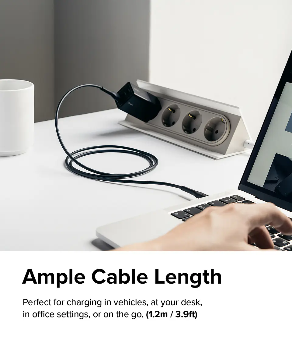 Cable Ringke Carga Rápida USB-C a Lightning Pastel (1.2m) 4