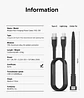 Cable Ringke Carga Rápida USB-C a Lightning Pastel (1.2m) - Miniatura 9