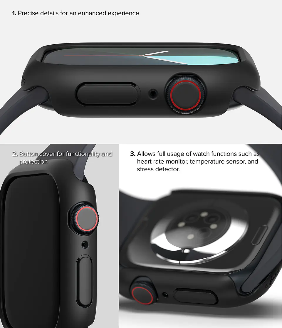 Carcasa Ringke Para Apple Watch 11 / 10 (42 / 46 mm) Pack 2 7