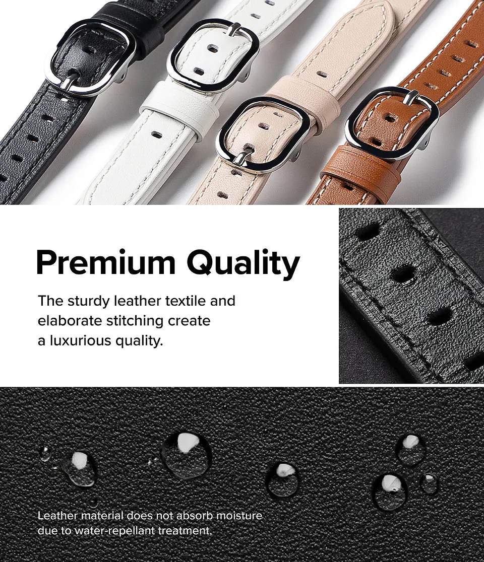 Correa Cuero Ringke Para Apple Watch 38/40/41/42mm One Slim  3