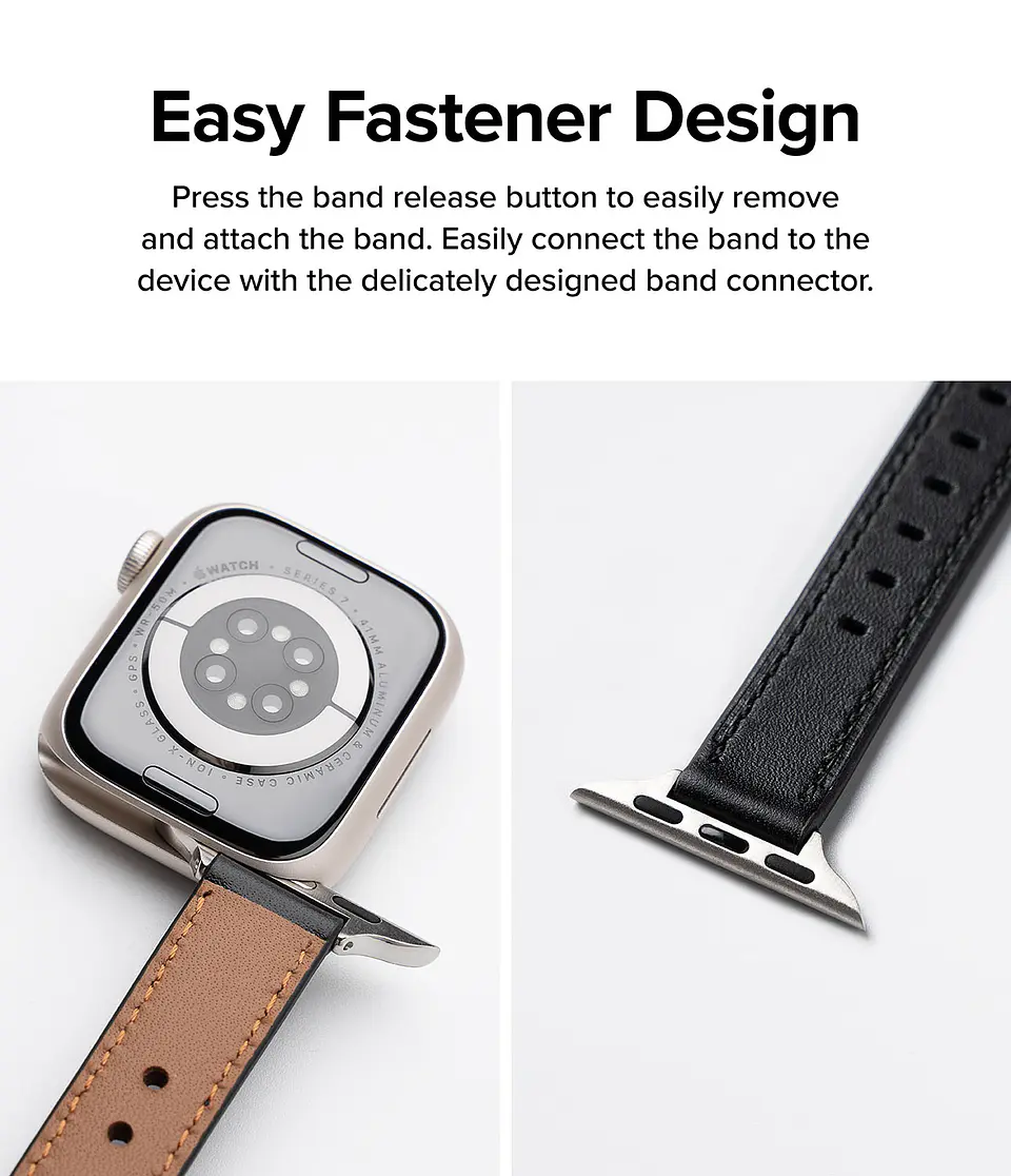 Correa Cuero Ringke Para Apple Watch 38/40/41/42mm One Slim  4