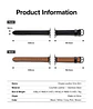 Correa Cuero Ringke Para Apple Watch 38/40/41/42mm One Slim  - Miniatura 8