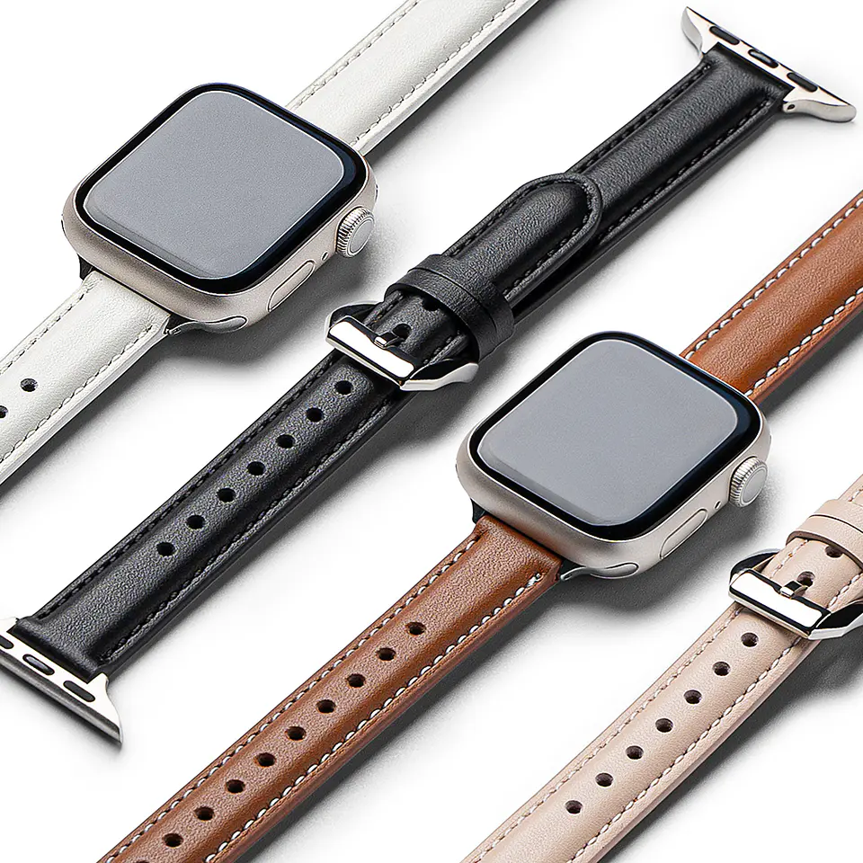 Correa Cuero Ringke Para Apple Watch 38/40/41/42mm Padded Slim  1