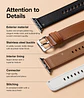 Correa Cuero Ringke Para Apple Watch 44/45/46/49mm One Basic - Miniatura 6