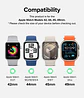 Correa Cuero Ringke Para Apple Watch 44/45/46/49mm One Basic - Miniatura 8