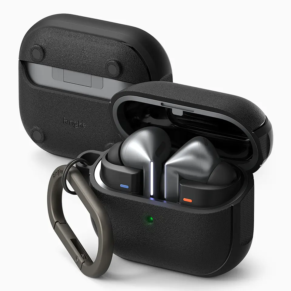 Carcasa Funda Ringke Para Buds 3 / 3 Pro Onyx Magnetic  1