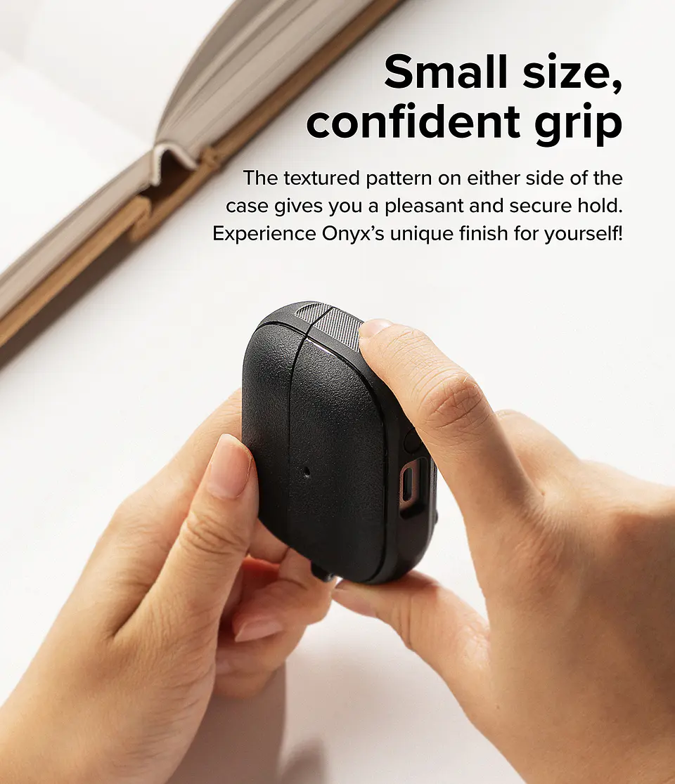 Carcasa Funda Ringke Para Buds 3 / 3 Pro Onyx Magnetic  4