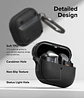 Carcasa Funda Ringke Para Buds 3 / 3 Pro Onyx Magnetic  - Miniatura 6
