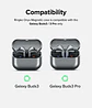 Carcasa Funda Ringke Para Buds 3 / 3 Pro Onyx Magnetic  - Miniatura 10