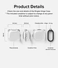 Carcasa Funda Ringke Para Buds Live / Pro / 2 / 2 Pro / FE Hinge  - Miniatura 9
