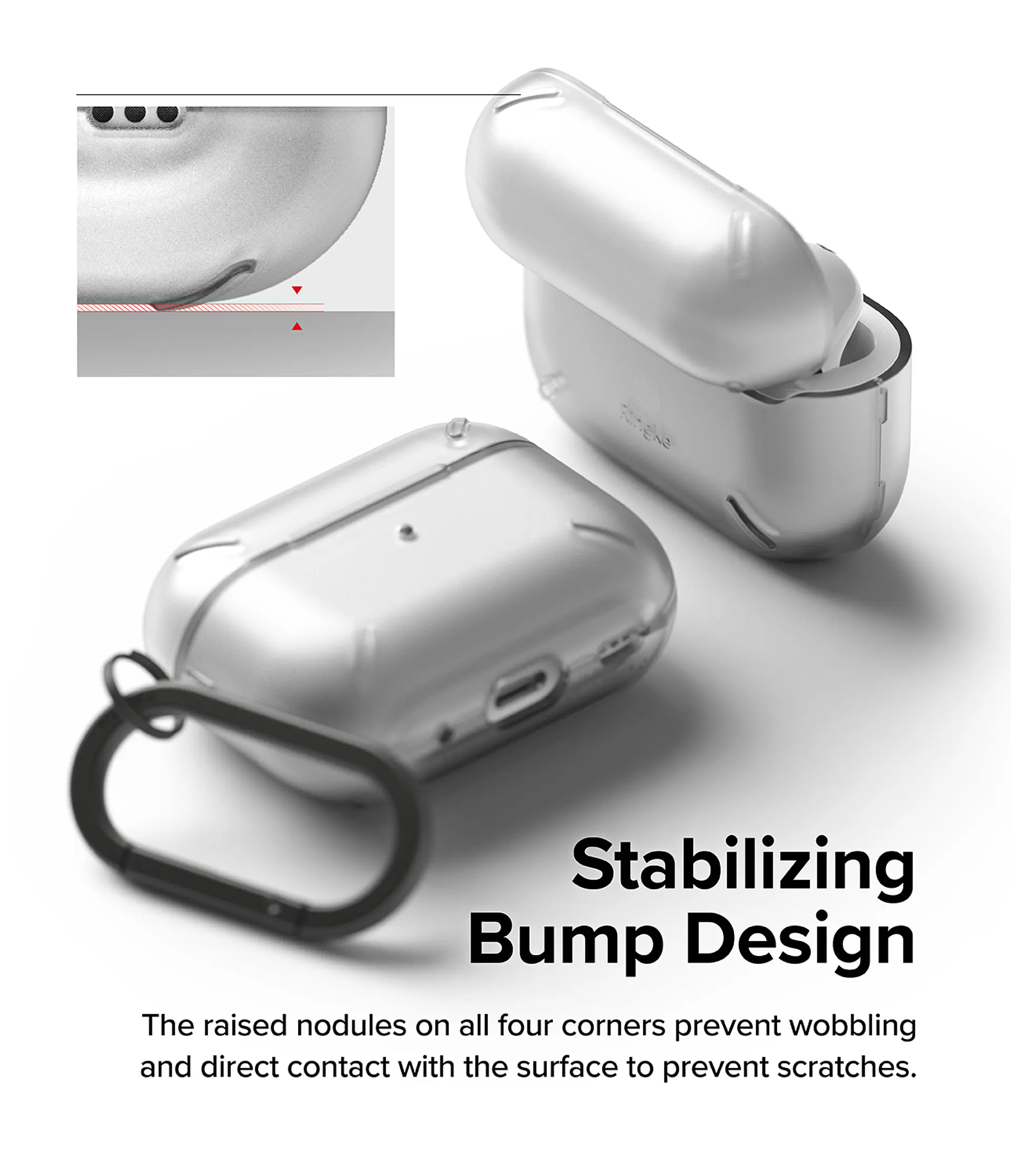 Carcasa Funda Ringke Para AirPods Pro 2 lanyard  2