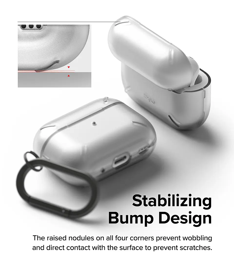 Carcasa Funda Ringke Para AirPods Pro 2 lanyard  2