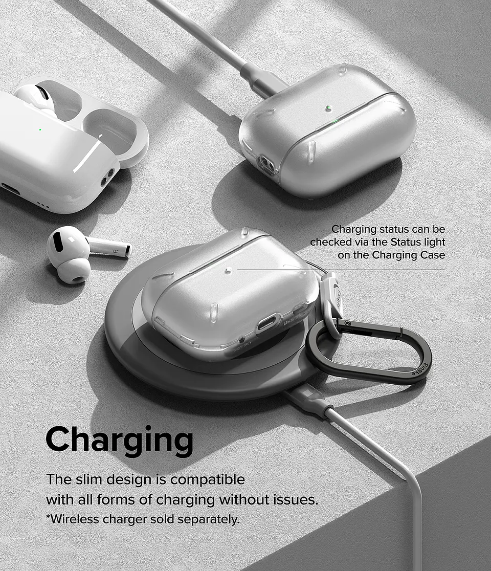 Carcasa Funda Ringke Para AirPods Pro 2 lanyard  4