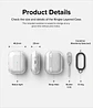 Carcasa Funda Ringke Para AirPods Pro 2 lanyard  - Miniatura 8