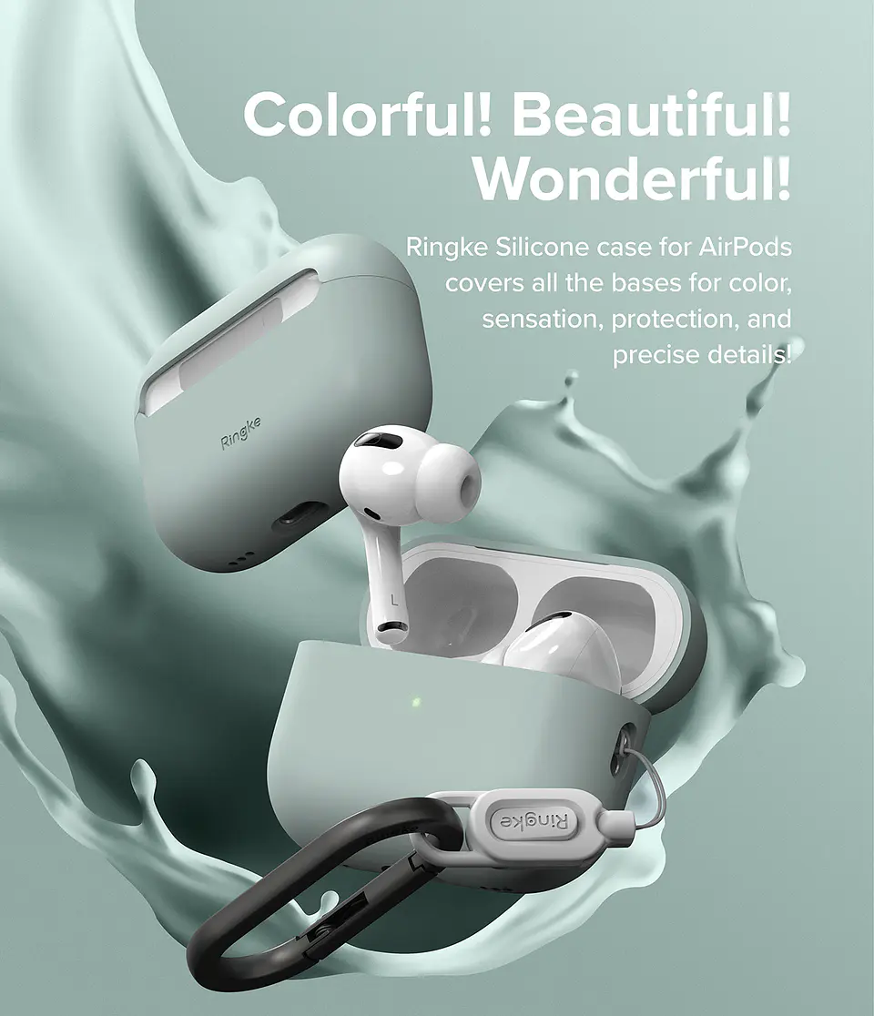 Carcasa Funda Ringke Para AirPods Pro 2 Silicona 2