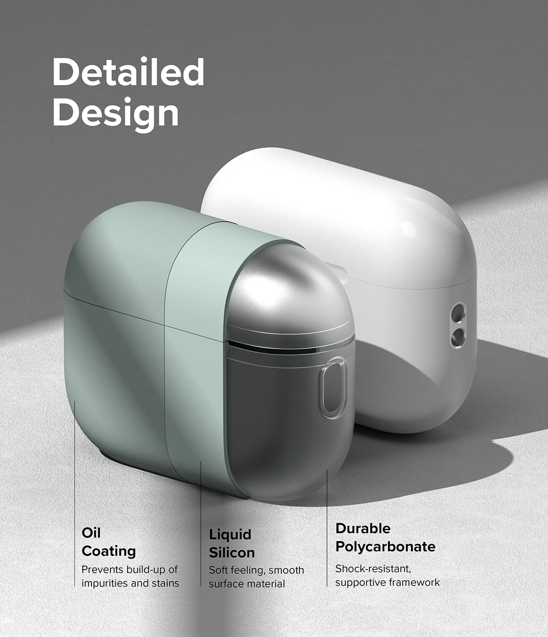 Carcasa Funda Ringke Para AirPods Pro 2 Silicona 3