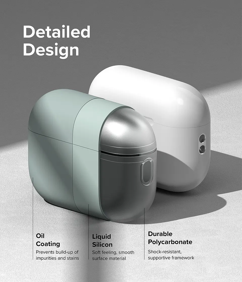 Carcasa Funda Ringke Para AirPods Pro 2 Silicona 3