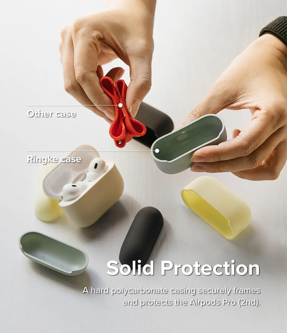 Carcasa Funda Ringke Para AirPods Pro 2 Silicona 4