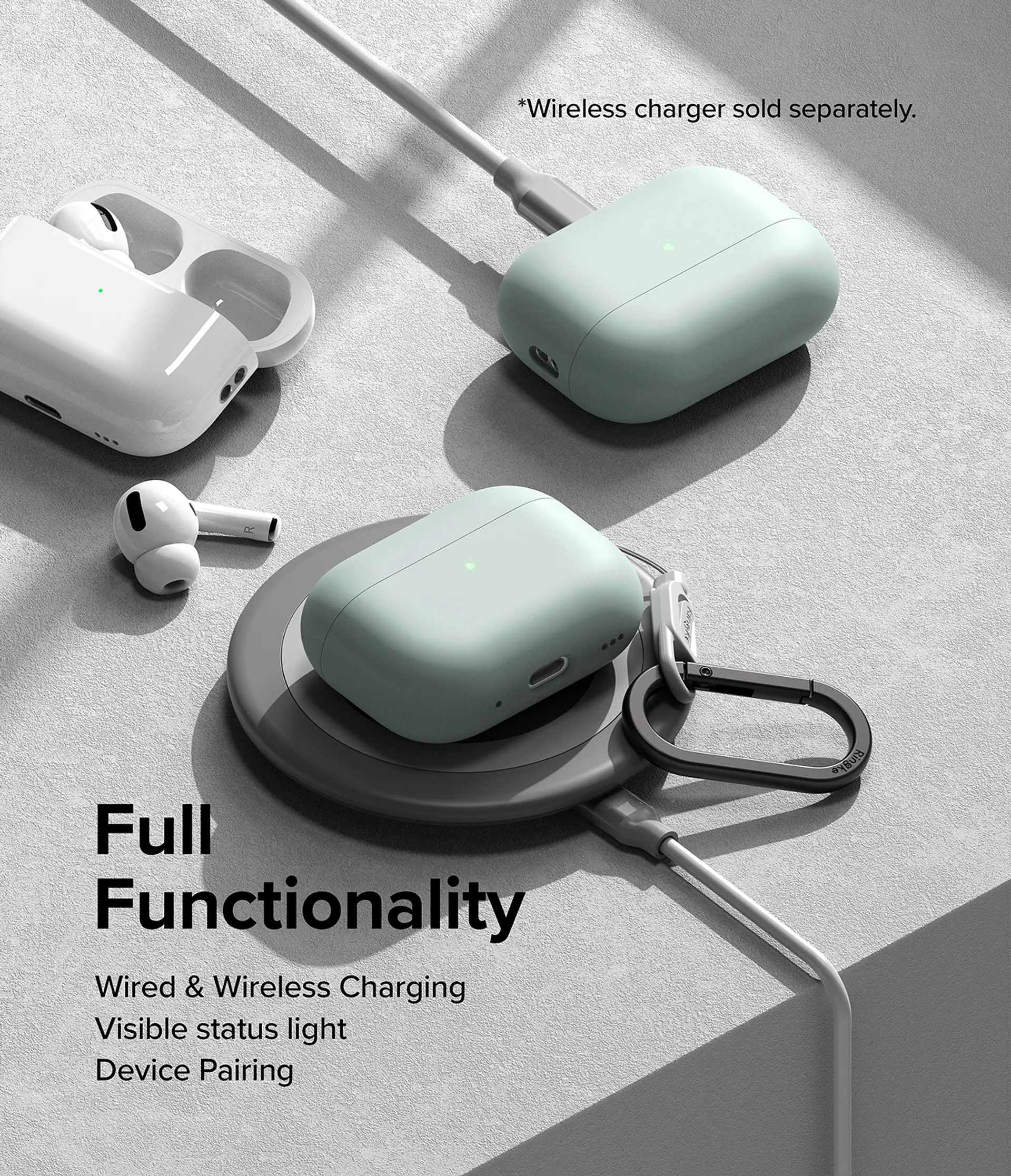 Carcasa Funda Ringke Para AirPods Pro 2 Silicona 6