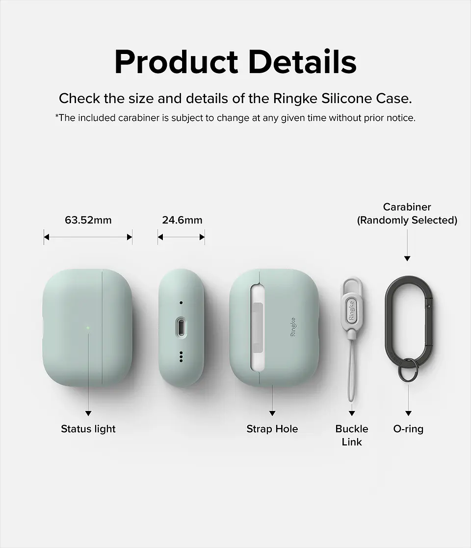 Carcasa Funda Ringke Para AirPods Pro 2 Silicona 11