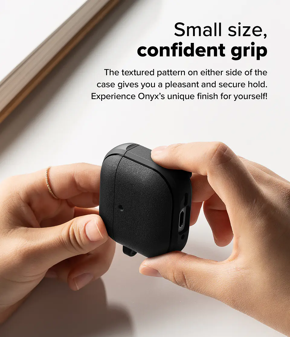 Carcasa Funda Ringke Para AirPods 4 Onyx Magnetic  4