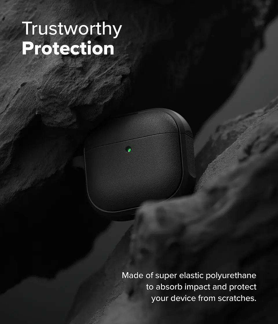 Carcasa Funda Ringke Para AirPods 4 Onyx Magnetic  5