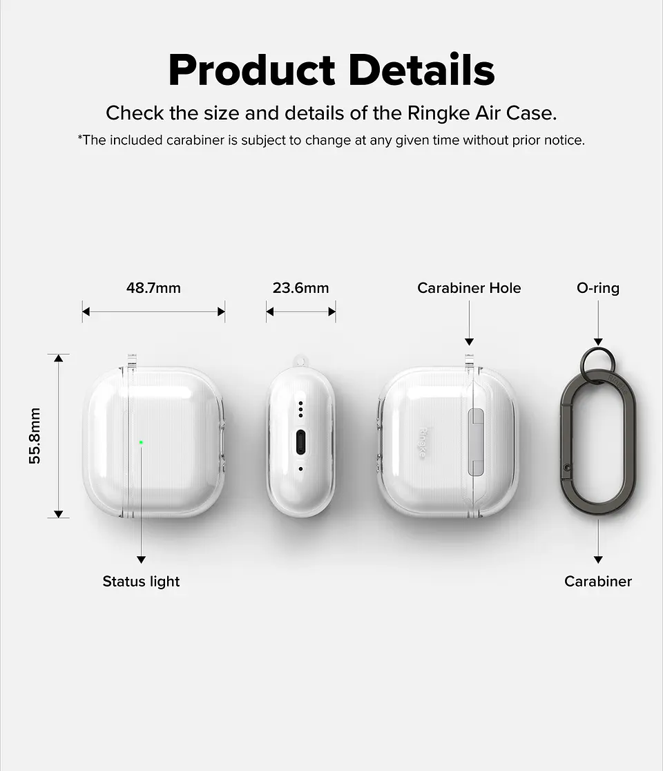 Carcasa Funda Ringke Para AirPods 4 Air 10