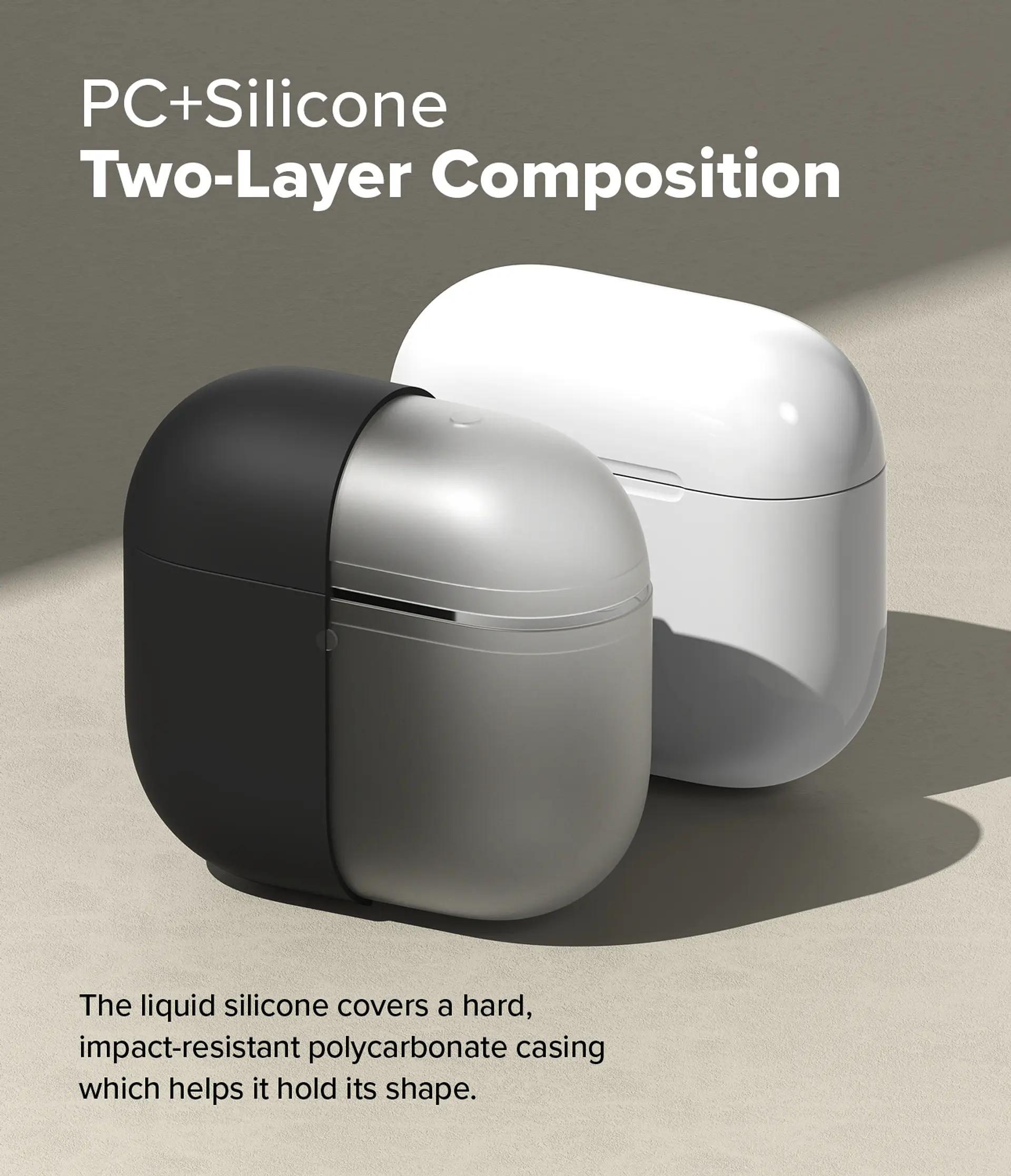 Carcasa Funda Ringke Para AirPods 5 / 4 Silicona 4