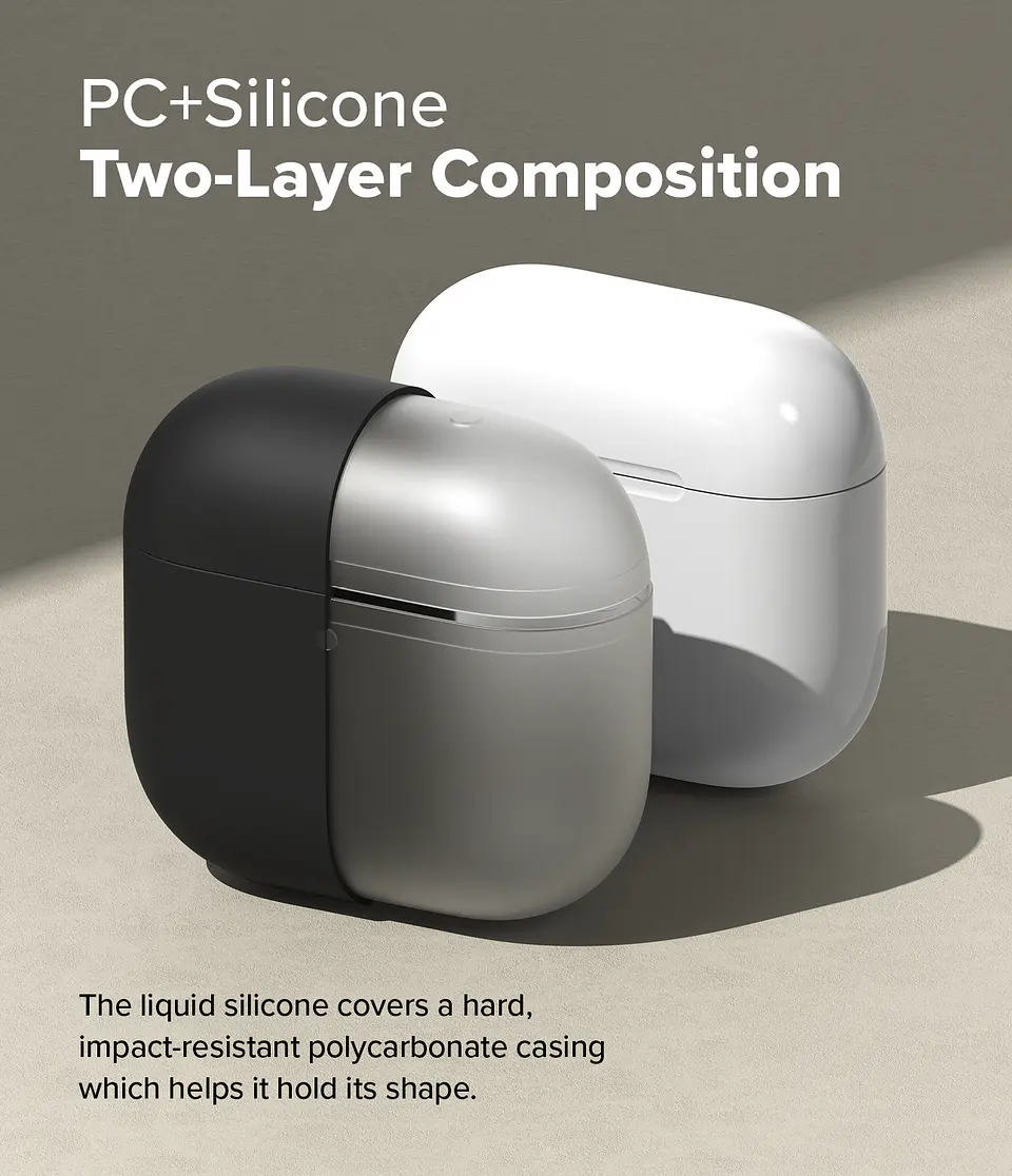 Carcasa Funda Ringke Para AirPods 4 Silicone 4